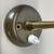 Brass and Metal Diabolo Theatre Wall Light in the style of Gio Ponti and Stilnovo, Italy, 1950s For Sale - Image 11 of 18