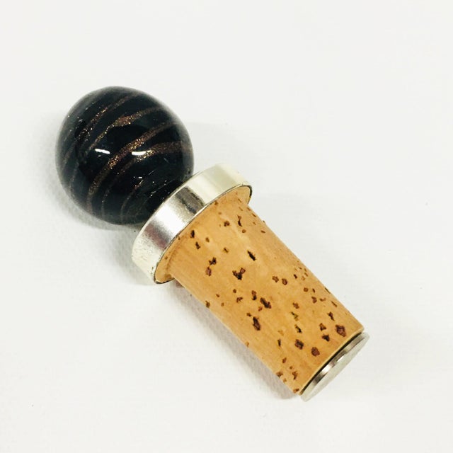 Realism Contemporary Hand-Blown Murano Glass Bottle Stopper For Sale - Image 3 of 4