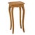 French Vintage 1960s Tall Wicker Plant Stand W/ Wavy Cabriole Legs / Palm Beach Regency Pedestal For Sale - Image 3 of 17