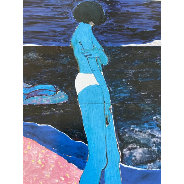 White Gideon Appah, the Woman Bathing, 2021, Copyright Gideon Appah , Courtnesy De I'artise Et Venus Over Manhattan, Printed in France For Sale - Image 8 of 11