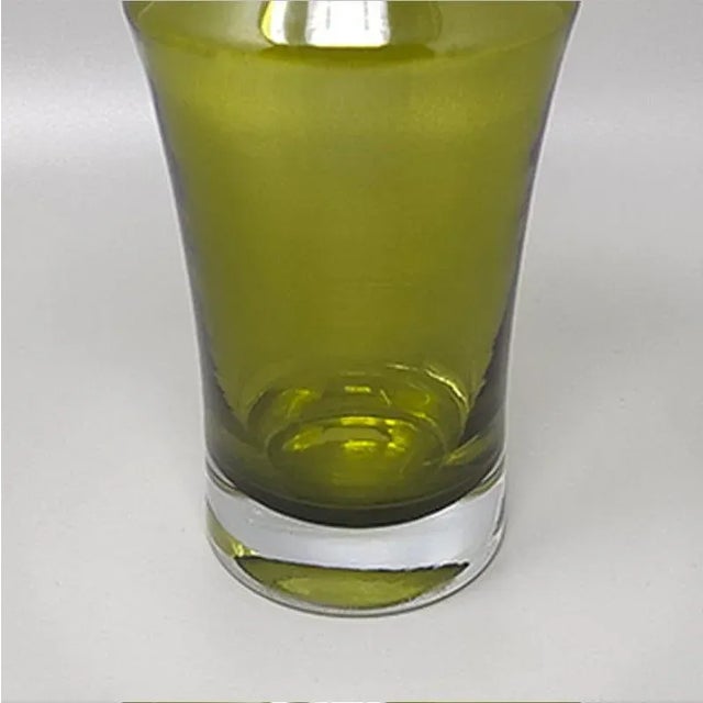 Green Model 1376 Vase by Tamara Aladin, 1970s For Sale - Image 6 of 7
