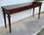 French 20th Century Louis XVI Style Console Table With Brass Details For Sale - Image 3 of 10