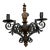 Vintage Chandelier, Spanish Revival, Custom Made, Wrought Iron / Wood For Sale
