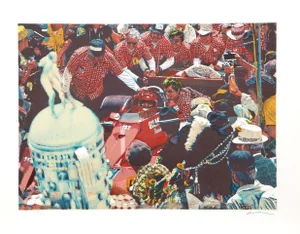 Ron Kleemann, "Winner Circle," Serigraph