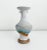 White 1970s Ceramic Candle Holder Vase, Signed For Sale - Image 8 of 12