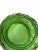 Glass Green Crinkle Glass Vase For Sale - Image 7 of 11