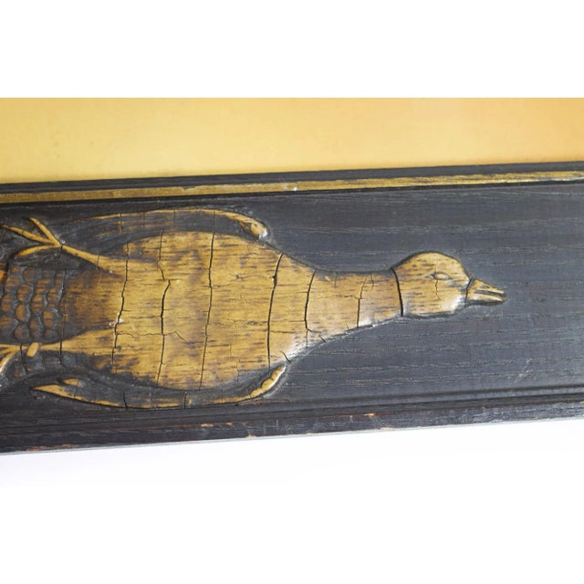 Cinnamon Antique Chromolithograph of Hanging Gamebirds For Sale - Image 8 of 11