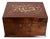 English 19th Century Rosewood & Inlay Jewelry Box For Sale