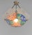 French Art Deco Pendant Light by Loys Lucha - 1930 Chandelier France For Sale - Image 4 of 12