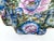 20th Century Chinoiserie Blue and Pink Floral Vide Poche/Catchall Bowl For Sale - Image 10 of 13