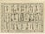 Bembine Tablet of Isis Engraving from Montfaucon Antiquity Explained, 1721 : A striking and historically important...