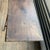 Rare incredible antique handmade wooden wallpaper table. Folds down. Bottom signed RB 1900. Have never seen one this...
