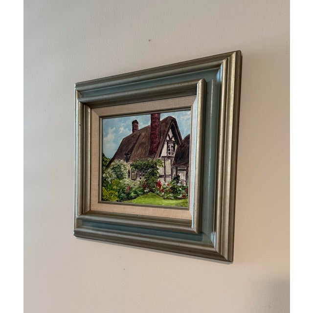 English English Cottage Painting by Jill Pavlas For Sale - Image 3 of 4