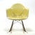 Mid-Century Modern Eames Lemon Yellow Zenith Rope-Edge, RAR Rocker by Herman Miller For Sale - Image 3 of 10
