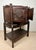 Spanish Carved Oak Bargueño on Stand, 1930 For Sale - Image 10 of 12