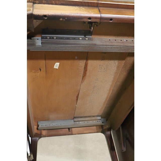 Mid-Century Modern Mid 20th Century Drop Leaf Dining Table / Extra Leaves For Sale - Image 3 of 12