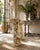 Yellow Pair of Scagliola Drink Tables in Giallo Tigrato Faux Marble For Sale - Image 8 of 8
