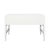 Matthew Izzo Home Franklin Matte White Fluted Five Drawer Writing Desk For Sale - Image 10 of 10