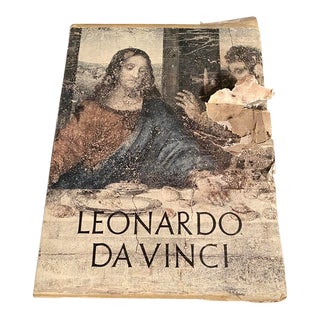 Vintage Leonardo Da Vinci Coffee Table Book For Sale