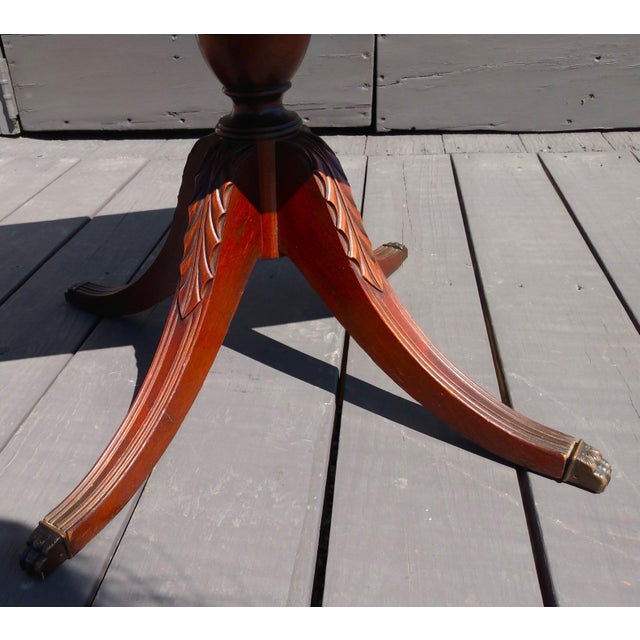 1930s Childs Mahogany Drop Leaf Table Fine Arts Furniture Grand Rapids