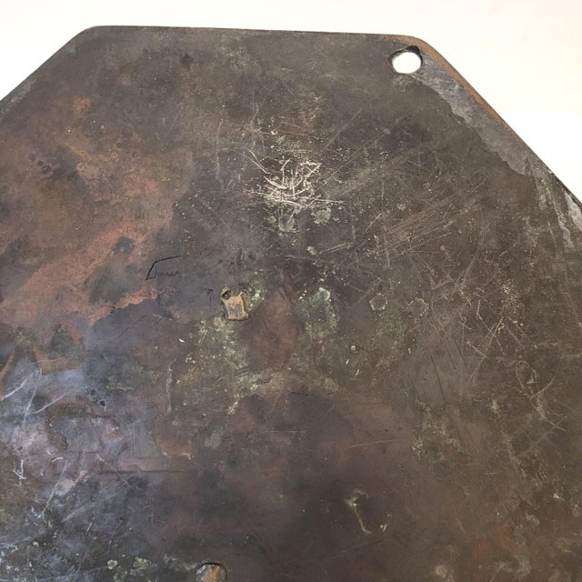 Sundial in Patinated and Engraved Bronze, 1720 For Sale - Image 12 of 14