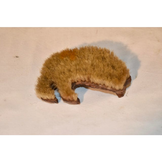 19th Century Black Forest Bear Clothes Brush For Sale In Greensboro - Image 6 of 6