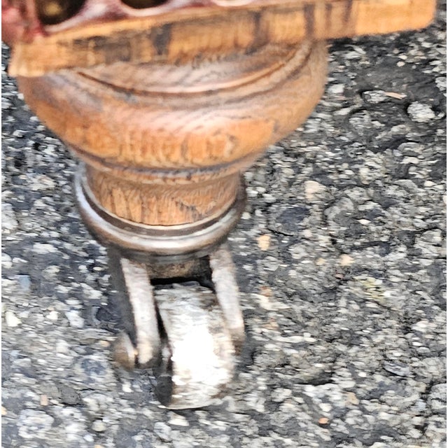 Early 21st Century Pair of Eichholtz Tufted Leather Club Caledonian Armchairs For Sale In Washington DC - Image 6 of 12