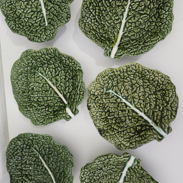 AVAILABLE AT POSH MARK ONLY A.C. Pereira is a recognized manufacturer of vintage Portuguese majolica cabbage ware, often...