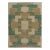Rug & Kilim’s Oversized Piet Rug in Green and Taupe, 12x16 For Sale