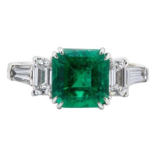 Colombian Emerald Ring For Sale