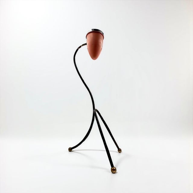 Italian Space Age Floor Ashtray in Chocolate Brown Plastic from Caimi, 1970s For Sale - Image 14 of 15