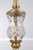 Glass 1980s Waterford Brass & Crystal 2 Light Desk Lamp For Sale - Image 7 of 17