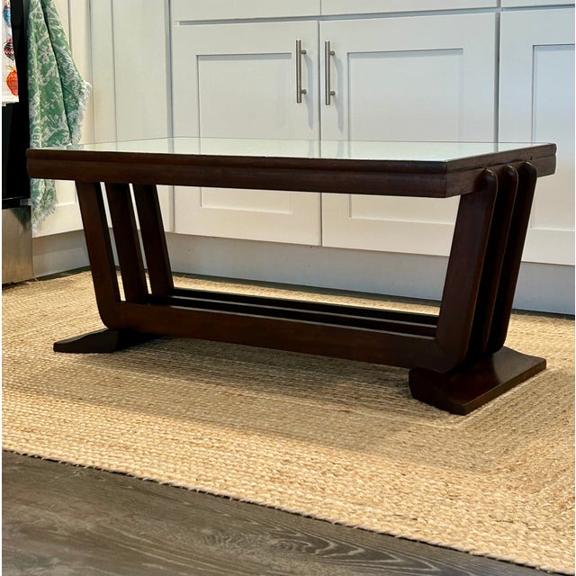 Streamline Moderne Art Deco Cocktail / Coffee Table American c.1930 For Sale In New York - Image 6 of 11