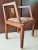 French Art Deco Oak Desk Chair, 1930s For Sale - Image 6 of 18