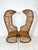 Vintage Hooded Rattan Chairs- A Pair For Sale - Image 9 of 12