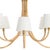 Introducing the Treble Chandelier, a timeless addition to your coastal-inspired decor. Embodying a classic bent arm...