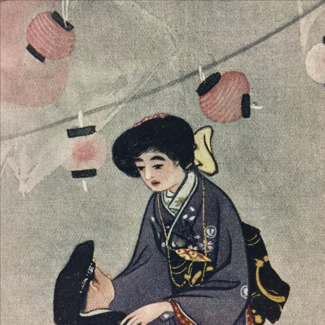 Japanese 1911 Antique Japanese Illustration Young Japan of Today For Sale - Image 3 of 3