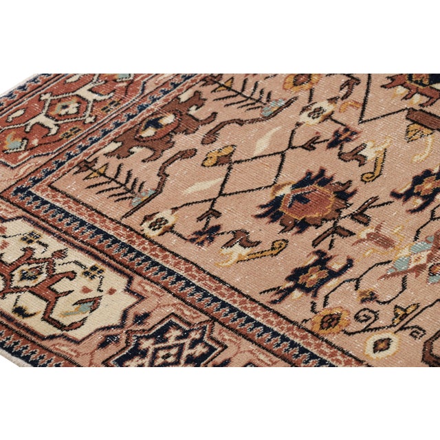 Vintage Turkish Rug in Brown With Colorful Geometric Patterns, From Rug & Kilim For Sale In New York - Image 6 of 8