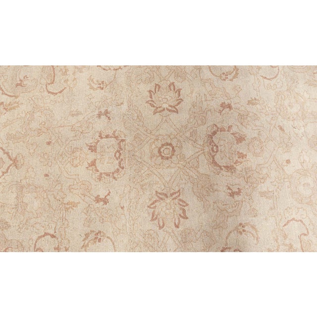 Late 19th Century 1880s Antique Oversized Indian Amritsar Rug For Sale - Image 5 of 8