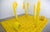 Contemporary Wall Tiles in Yellow Wty#01 Sculptural Object by Caspi Ceramics Nl For Sale - Image 3 of 7