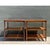 Vintage Wood and Cane Tiered Side Tables For Sale - Image 4 of 12