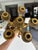 Single Antique Gothic Revival Brass 6 Light Candelabra For Sale - Image 10 of 18