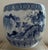 Antique Blue and White Porcelain Hibachi (Charcoal Brazier) Circa 1880-1905 For Sale - Image 6 of 14