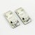 Transparent 1960s Pair of Mid-Century Modern Glass Wall Lights/Sconces From Limburg, Germany For Sale - Image 8 of 9