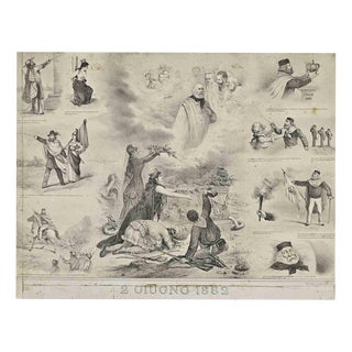 Francesco Casanova, Italy One, 1882, Lithograph For Sale