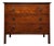 Antique Early 20th Century English Edwardian Oak Chest of Drawers For Sale