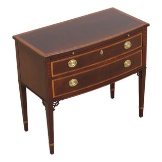 Baker Historic Charleston Mahogany Inlaid Server For Sale