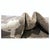 Nepalese Modern Wool & Silk 9x12 Taupe & Ivory Handmade Area Rug #1142340 For Sale In Houston - Image 6 of 7