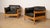 Danish Oak and Leather Lounge Chairs, 1960s, Set of 2 For Sale - Image 15 of 15