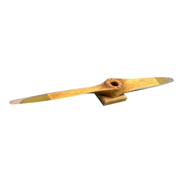 Wooden Aviation Propeller, Vintage For Sale